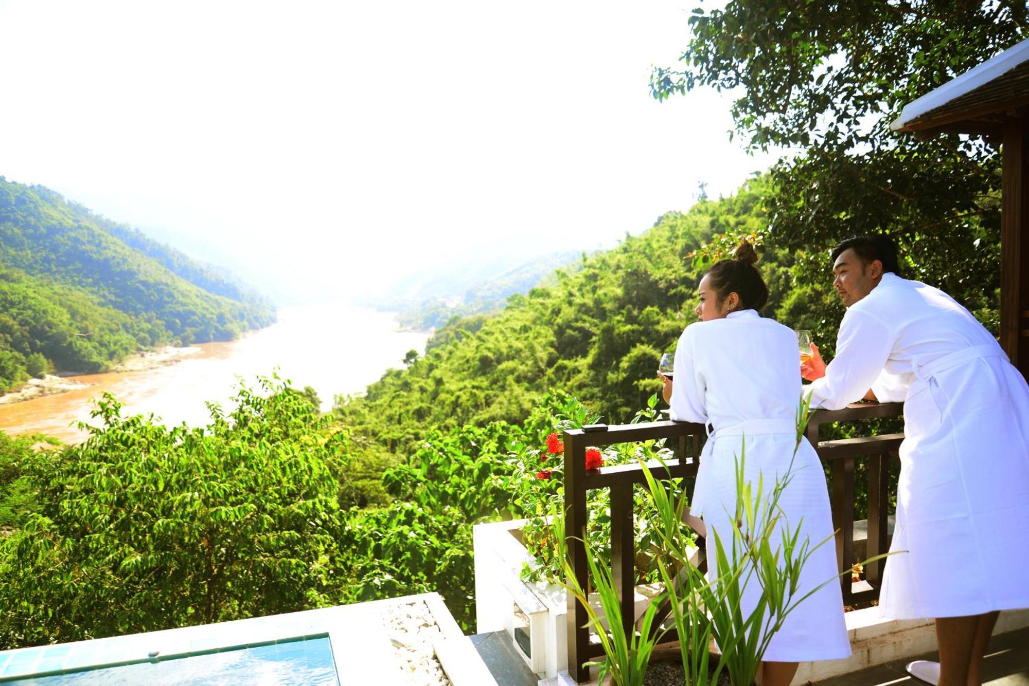 Le Grand Pakbeng Hotell Rum bild